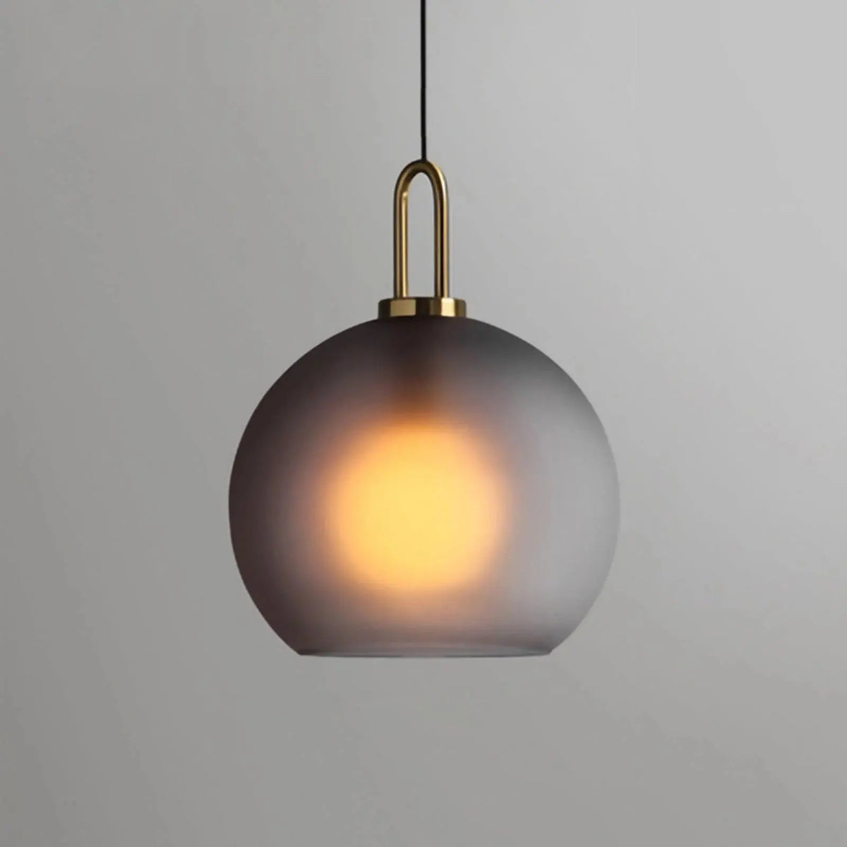 Modern Collection | Glass Pendant Light with Adjustable Height | Stylish Ceiling Fixture for Cozy Indoor Ambiance 9