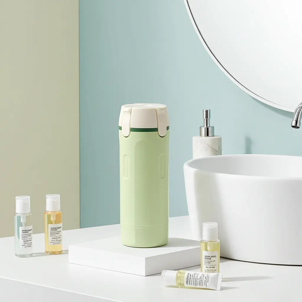 4-in-1 Leak-Proof Travel Bottle Set — TSA-Compliant Refillable Dispenser Hottoget