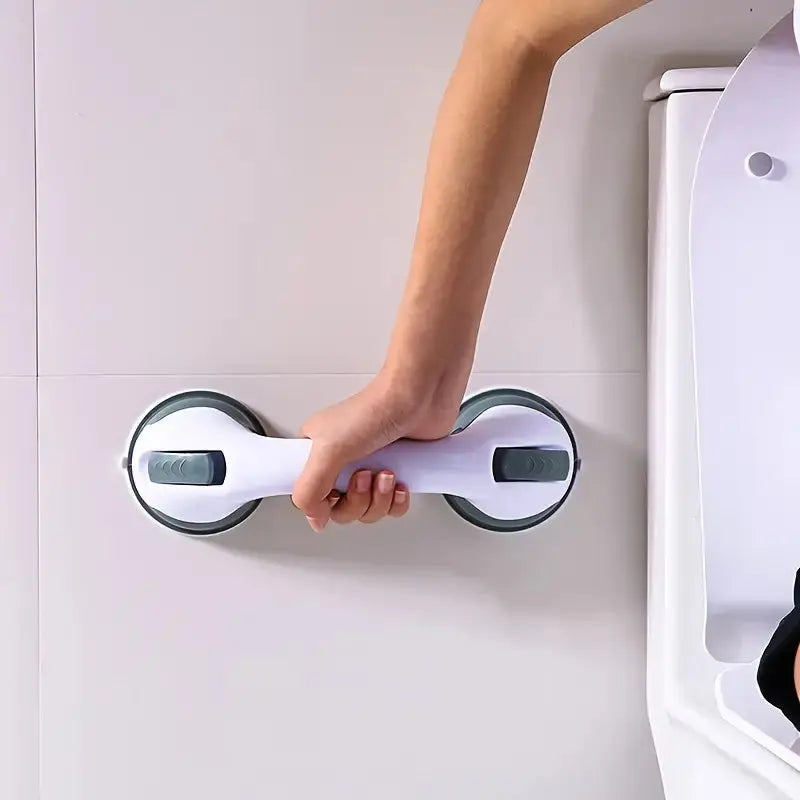 Bathroom Handrail With Vacuum Sucker For Safety Support Hottoget