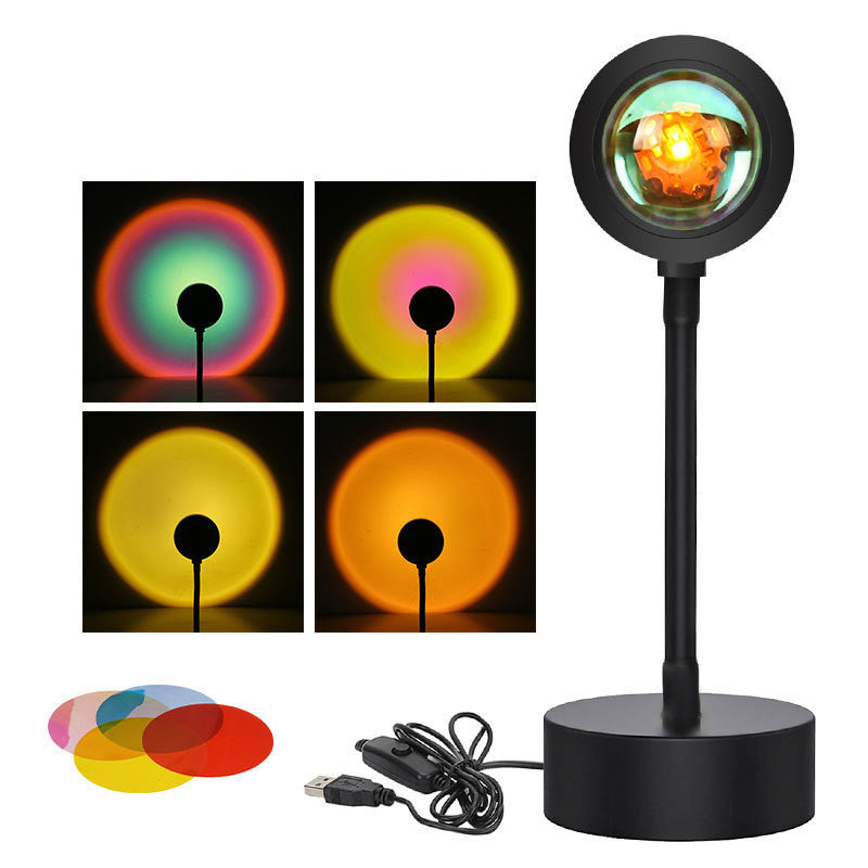 Golden Hour Sunset Projection Lamp