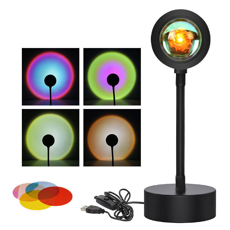 Golden Hour Sunset Projection Lamp