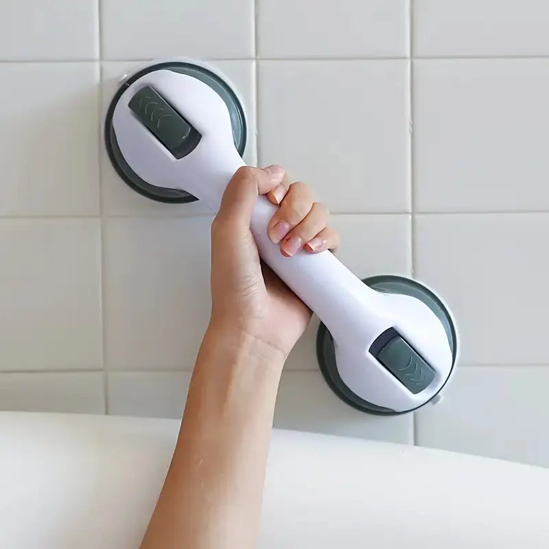 Bathroom Handrail With Vacuum Sucker For Safety Support Hottoget