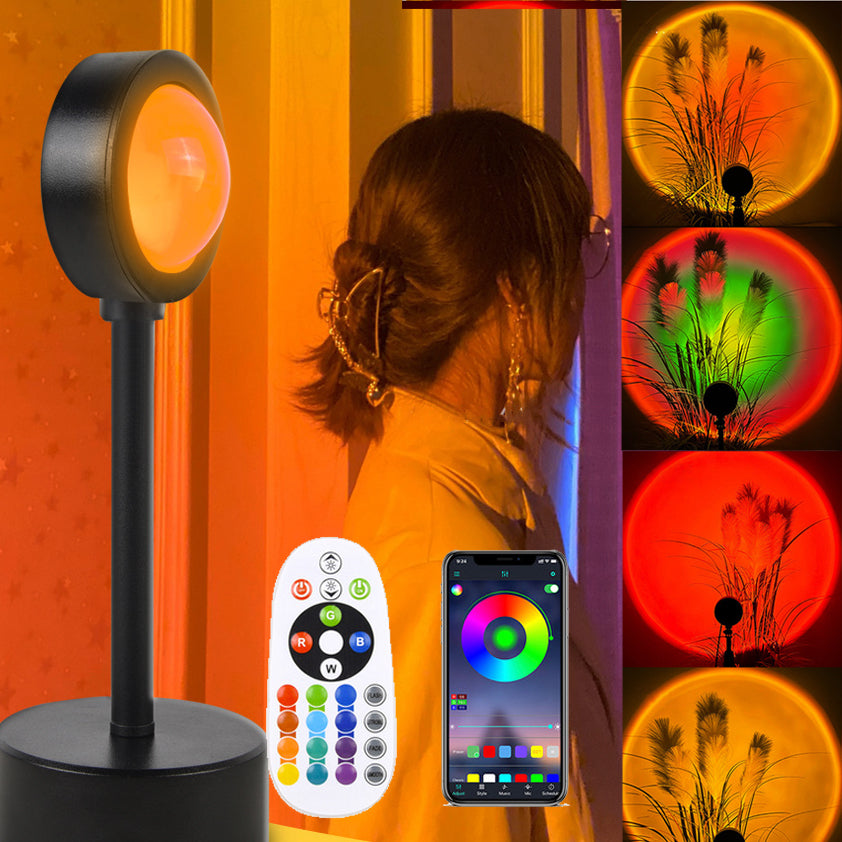 Golden Hour Sunset Projection Lamp