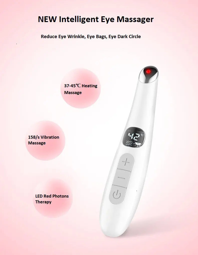 new heated eye massage