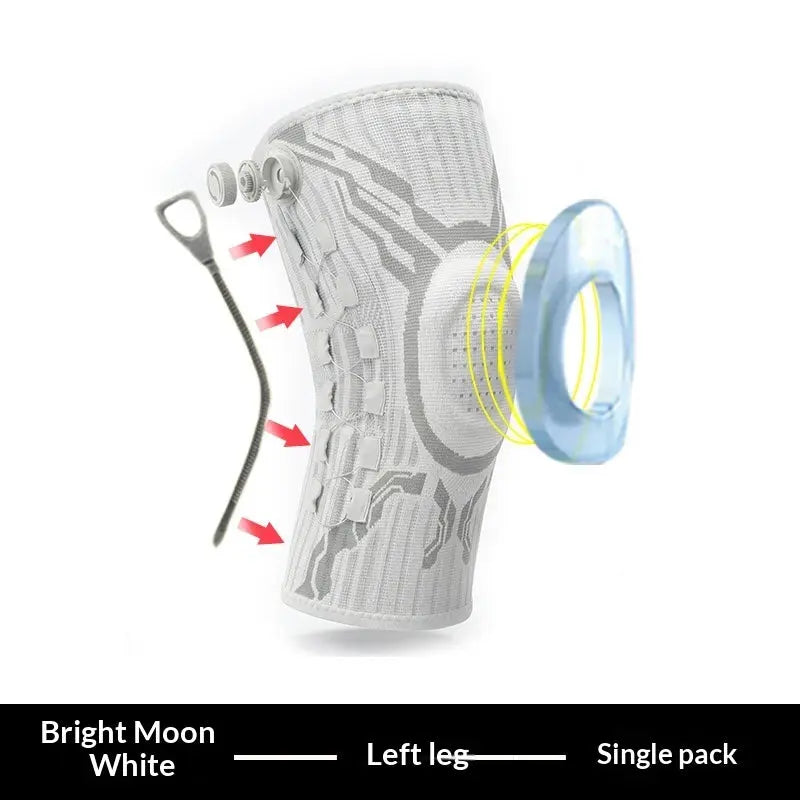 Knee Compression Sleeve — Adjustable Support for Training and Everyday Wear - Hottoget
