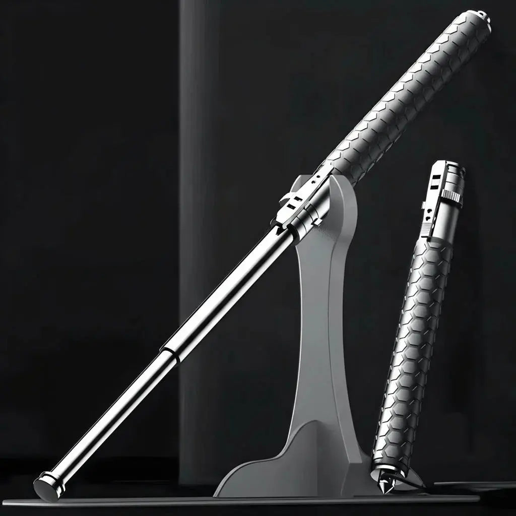 AllGuard Collection | Automatic Self-Defense Walking Stick with Ergonomic Handle | Adjustable Length for Enhanced Outdoor Safety 4