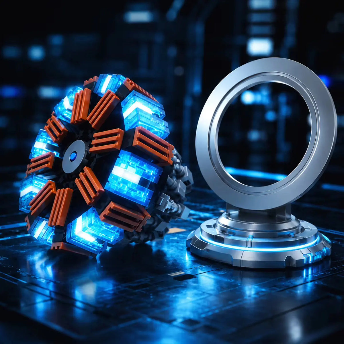 Ark Reactor | Building Blocks Set with Interlocking Design | Creative DIY Toy for Ages 14+ 0