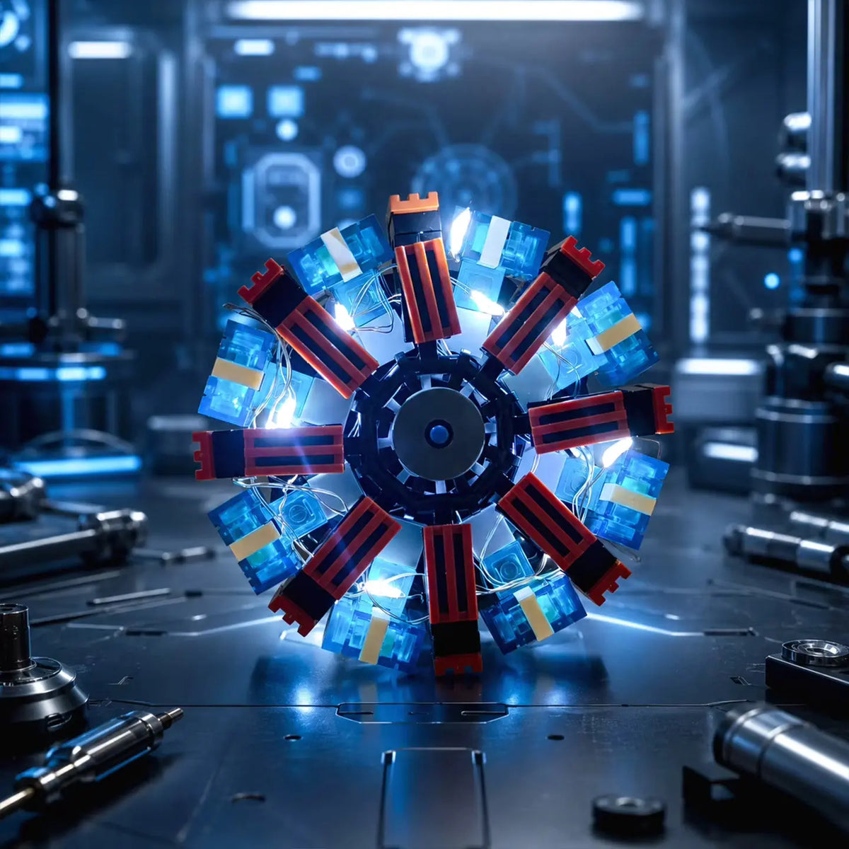 Ark Reactor | Building Blocks Set with Interlocking Design | Creative DIY Toy for Ages 14+ 5
