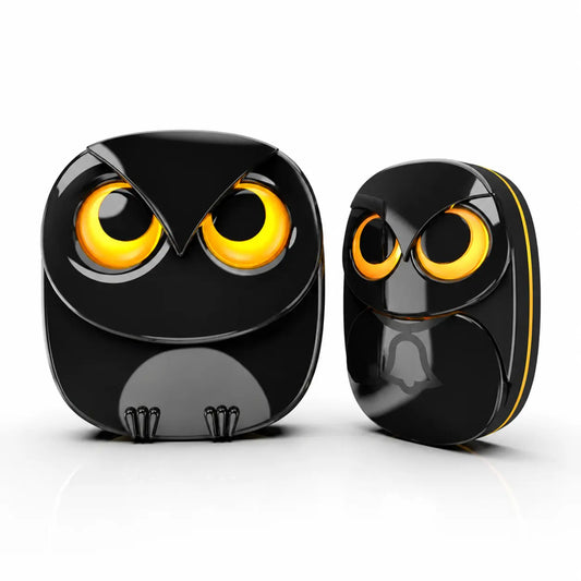 Owl-Shaped Wireless Doorbell Chime Receiver - Hottoget