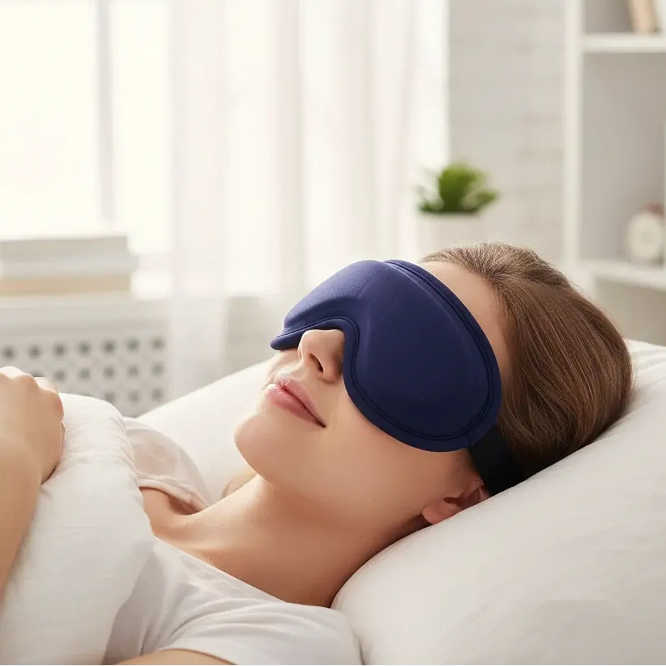 DreamWarm | Weighted Eye Mask with Self-Heating Technology | Ergonomic Fit for Soothing Relief of Eye Strain and Puffiness 2