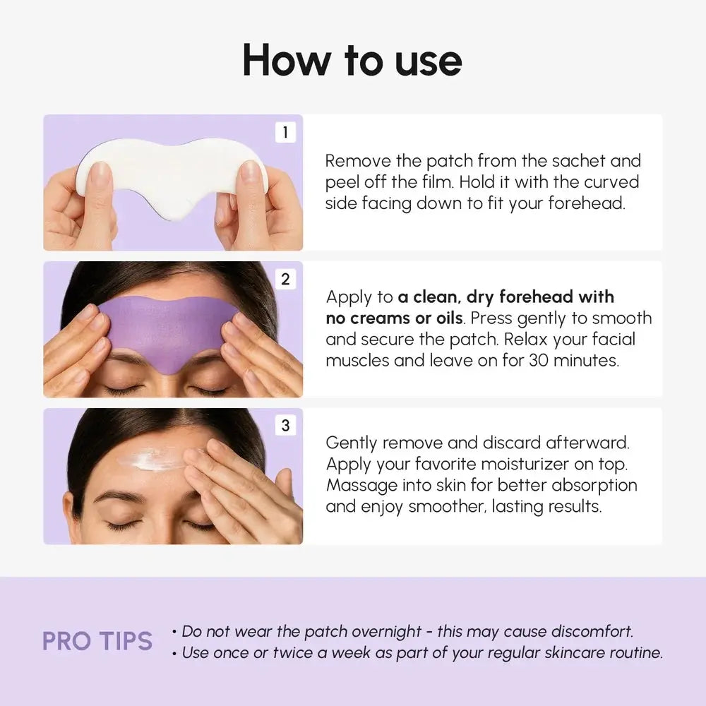 Anti-Wrinkle Forehead Patches