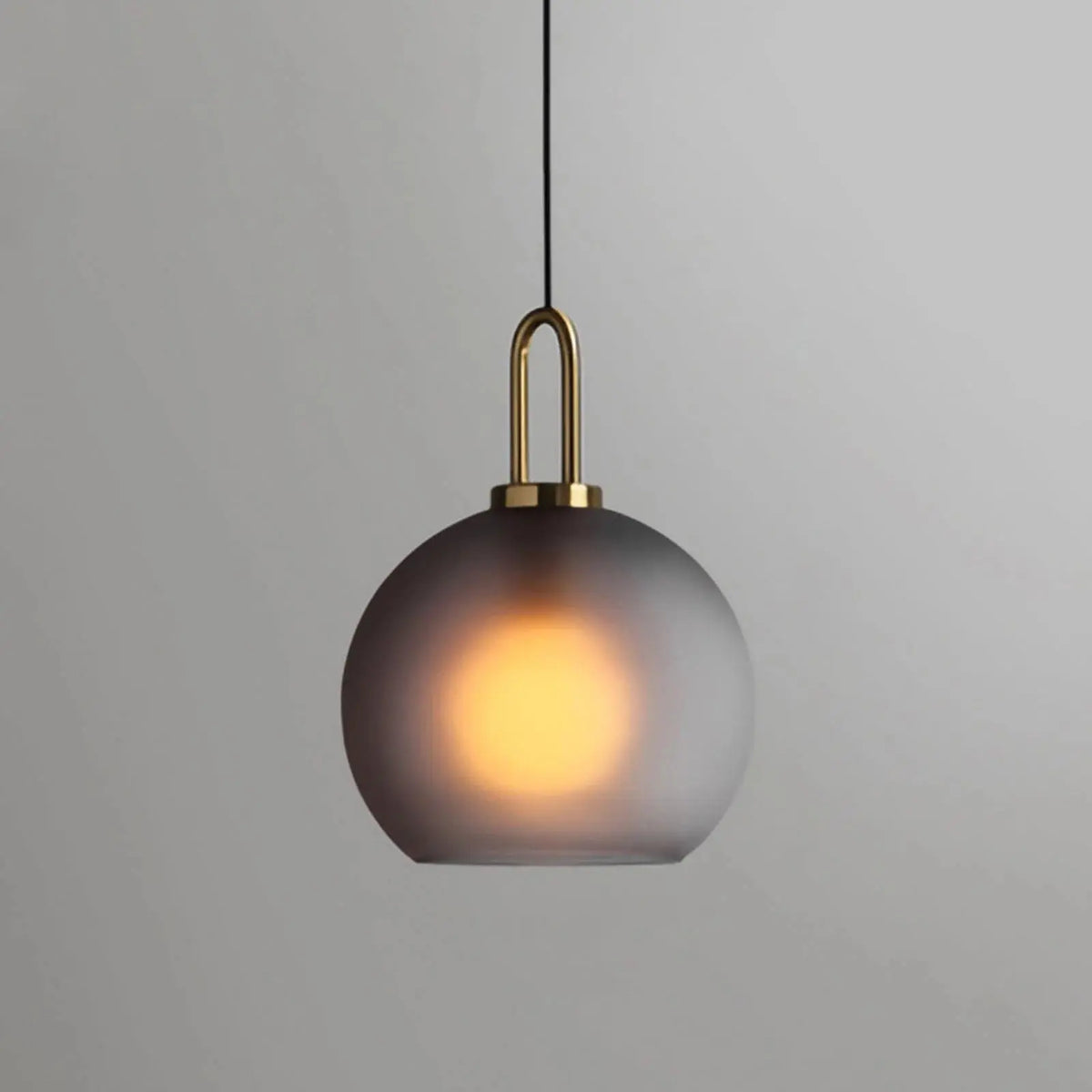 Modern Collection | Glass Pendant Light with Adjustable Height | Stylish Ceiling Fixture for Cozy Indoor Ambiance 7