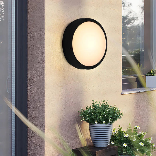 Modern Outdoor Wall Lights | LED Round Porch Light with IP65 Waterproof Rating | Durable Aluminum Fixture for Stylish Exterior Illumination 0