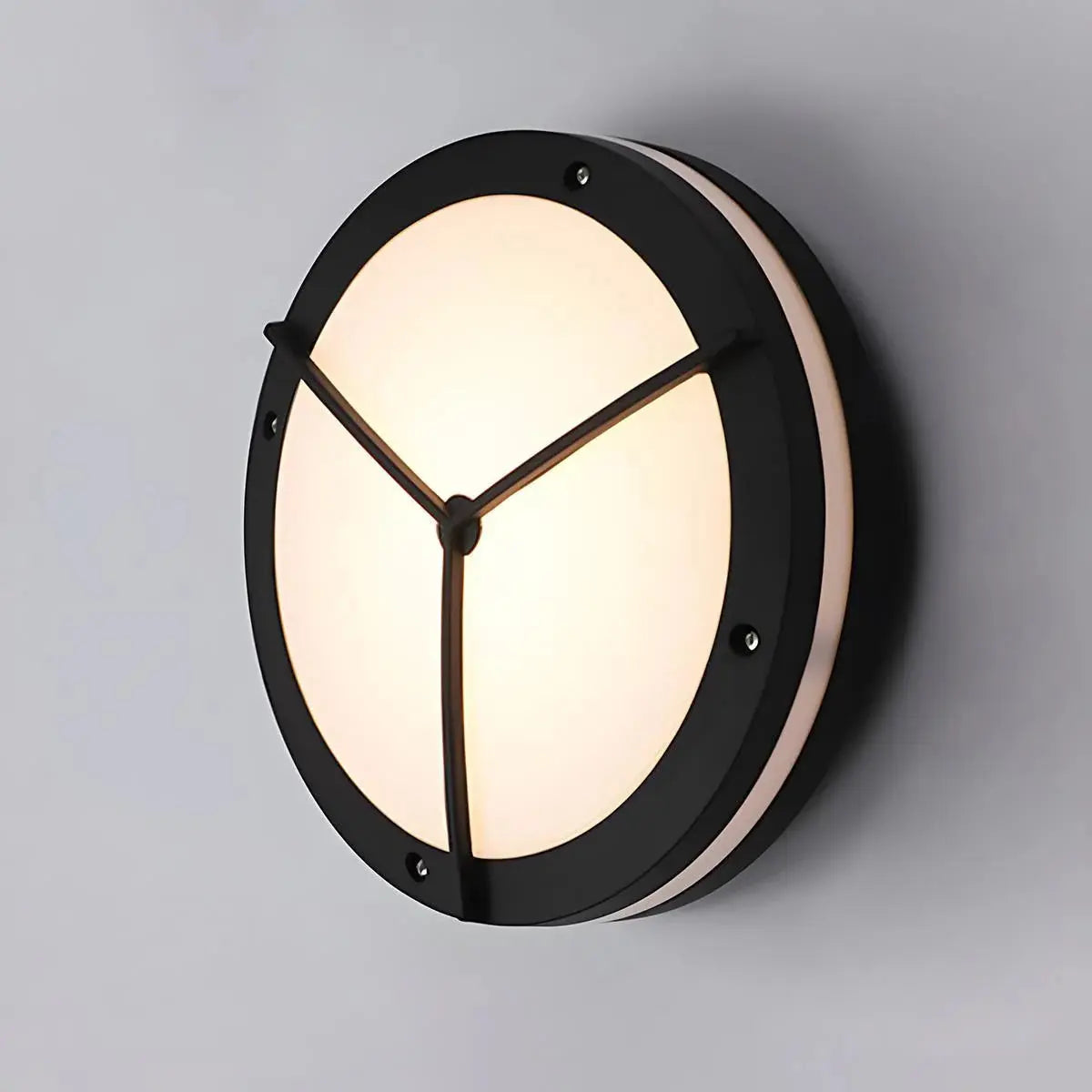 Modern Outdoor Wall Lights | LED Round Porch Light with IP65 Waterproof Rating | Durable Aluminum Fixture for Stylish Exterior Illumination 8