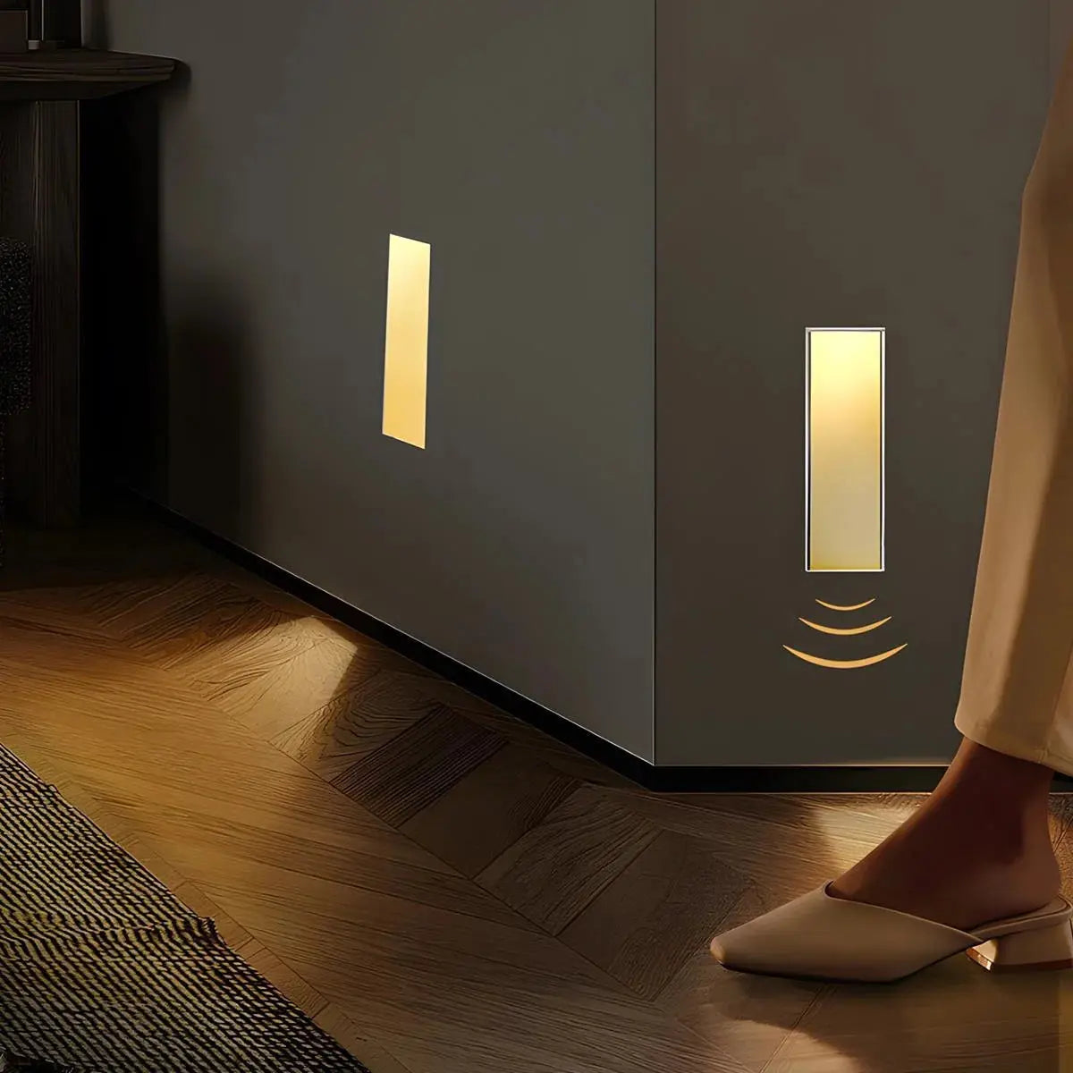 Recessed LED Step Light | Motion Sensor Design with 120 Lumens | Indoor Stair Lights for Safety 0