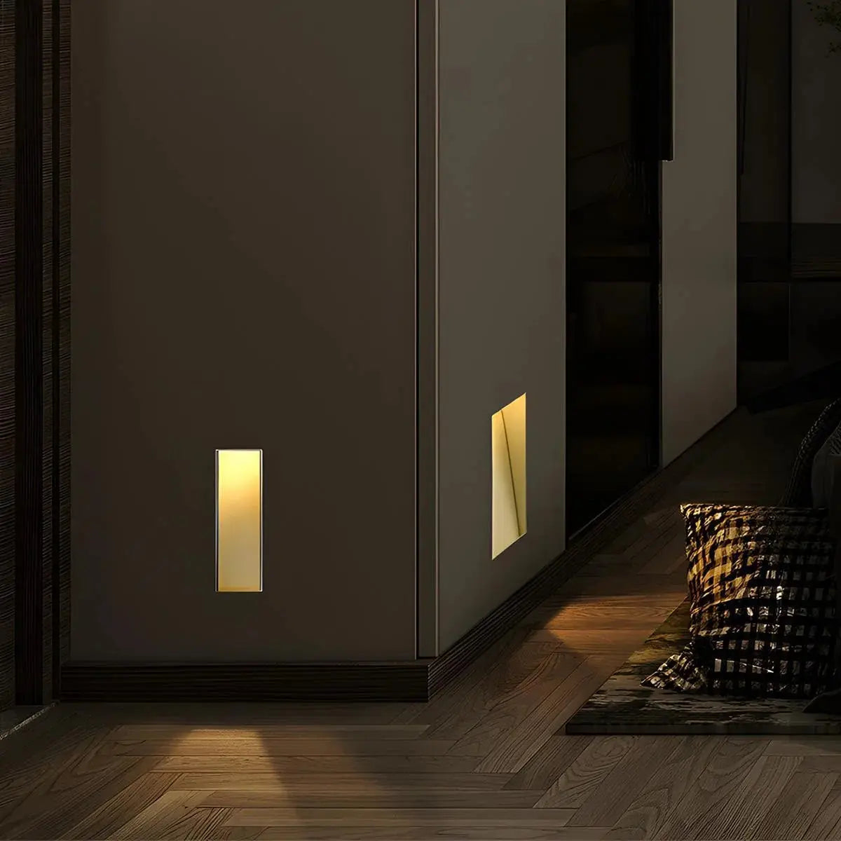 Recessed LED Step Light | Motion Sensor Design with 120 Lumens | Indoor Stair Lights for Safety 3
