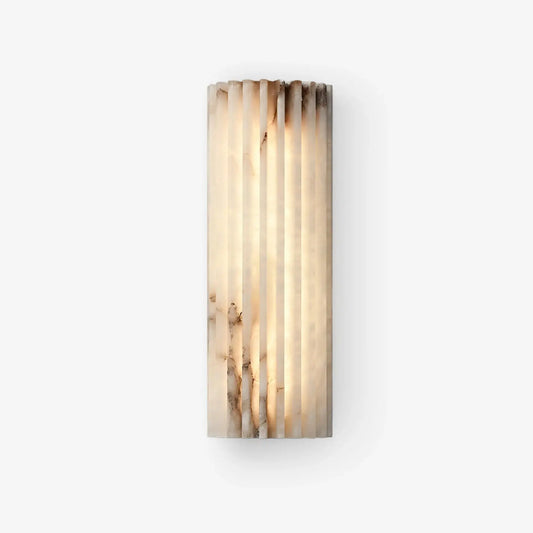 Rula Collection | Wall Light Sconce with Integrated LED & Dimmable Feature | Sculptural Alabaster Design for Warm Ambient Lighting 0