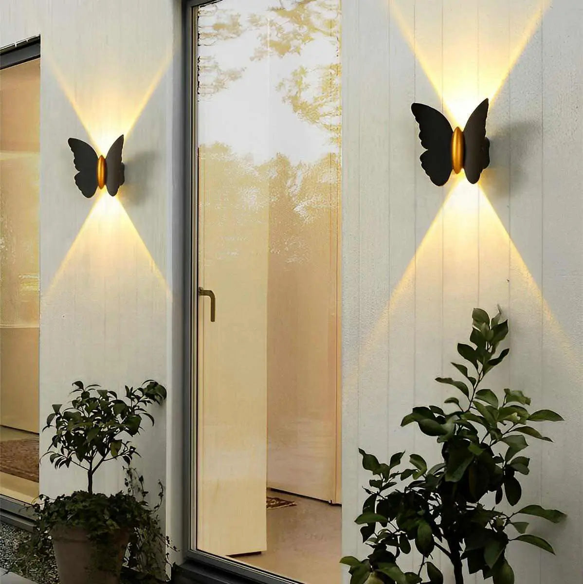 Sculpted Animal Silhouette | Outdoor Wall Light Fixture with Waterproof IP65 Rating | Modern Aluminum Design for Unique Exterior Illumination 0