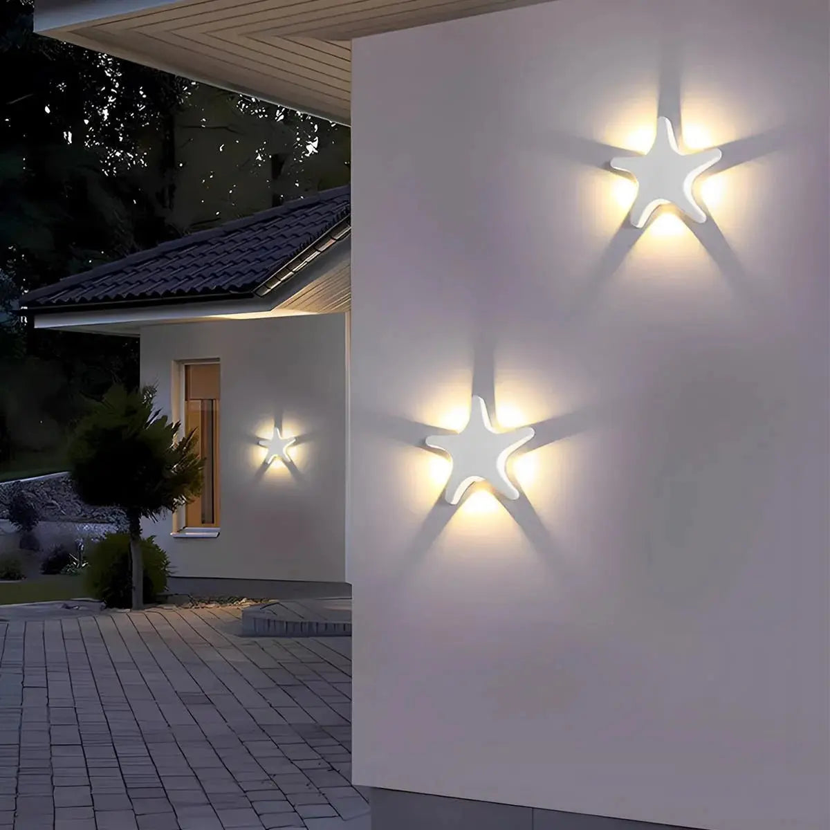 Sculpted Animal Silhouette | Outdoor Wall Light Fixture with Waterproof IP65 Rating | Modern Aluminum Design for Unique Exterior Illumination 8
