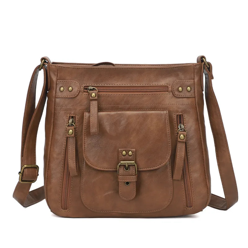 Retro square shoulder bag - everyday style