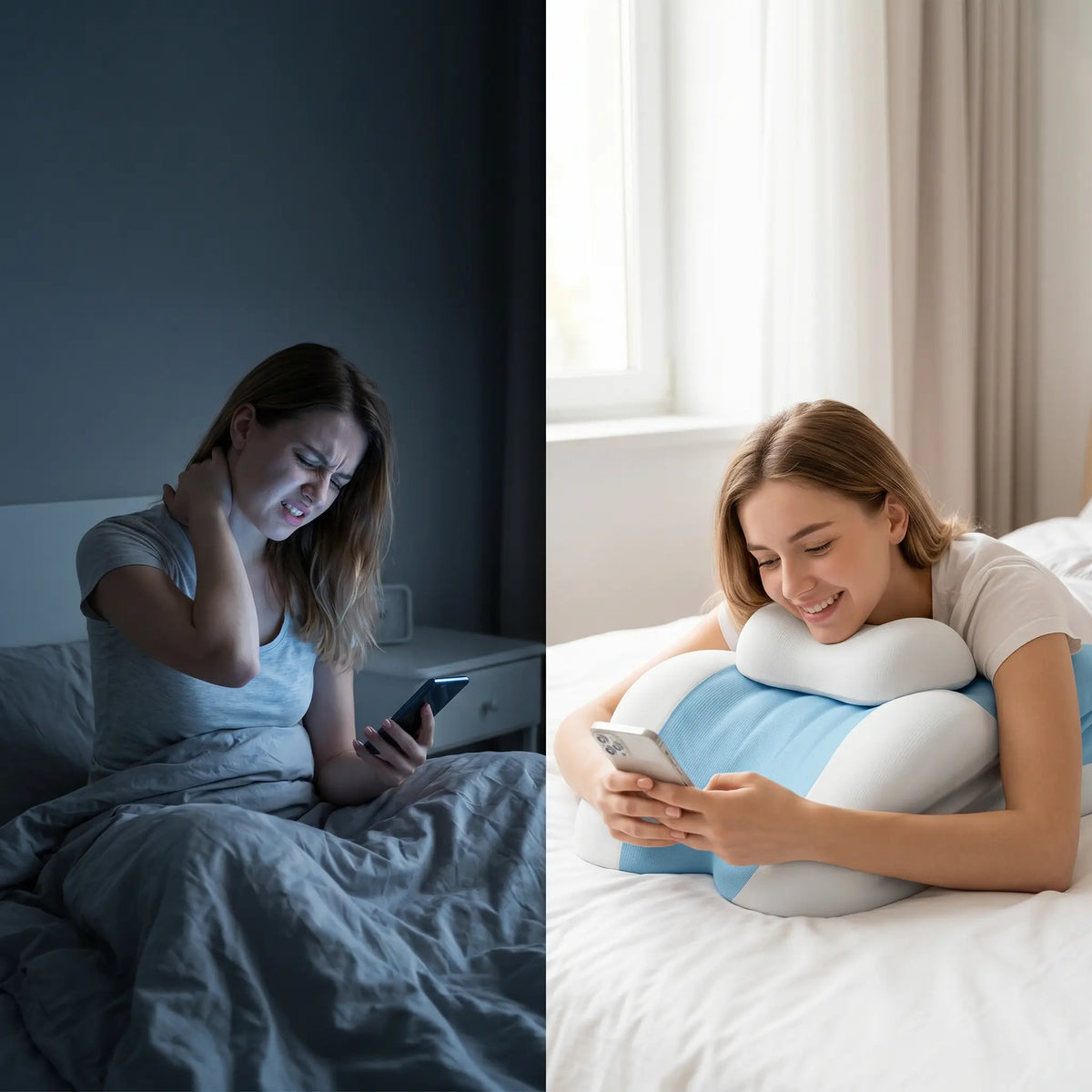 Face-Down Reading Pillow Hottoget