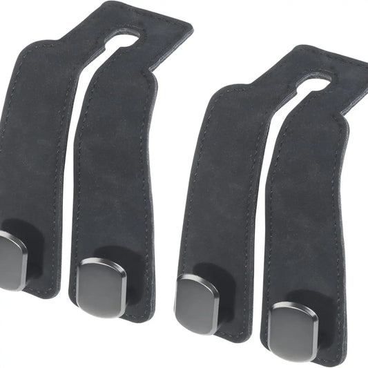 Transform Your Car Experience with Our Premium Car Seat Headrest Hooks - 2 Pack Universal Purse Holders for Bags, Bottles, and More!