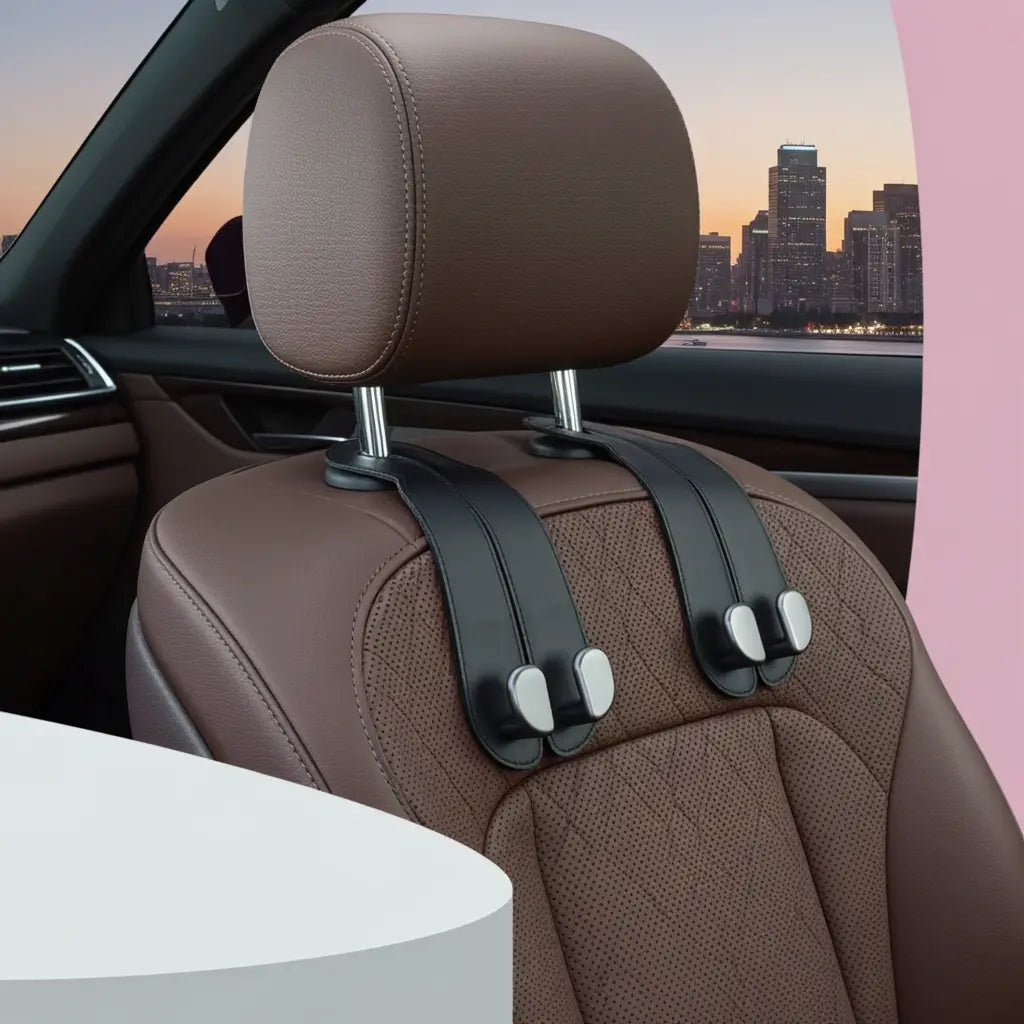 2-Pack Car Seat Headrest Hooks Hottoget