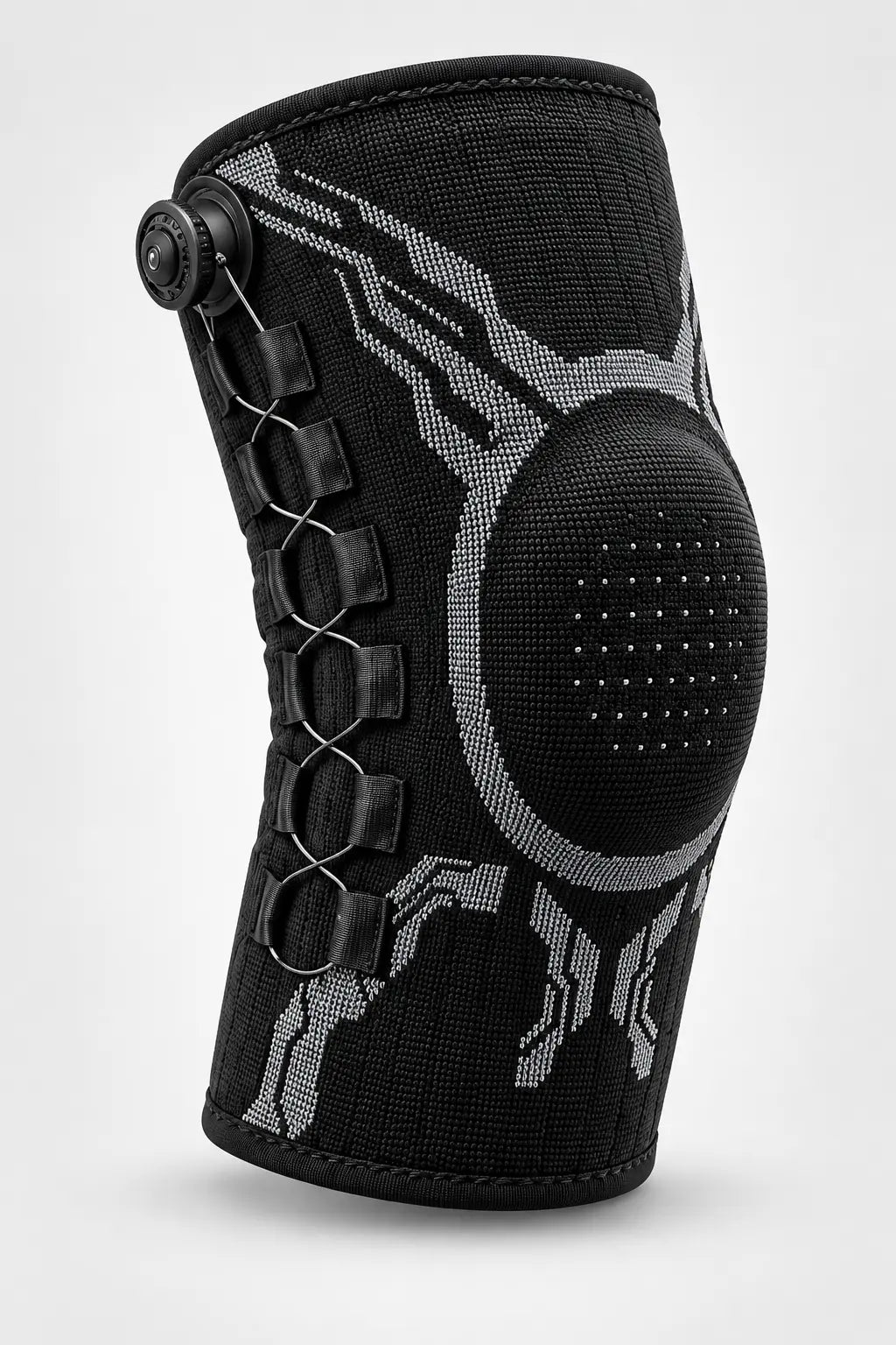 Knee Compression Sleeve — Adjustable Support for Training and Everyday Wear - Hottoget
