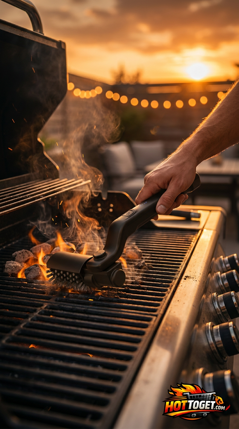 Electric BBQ Brush