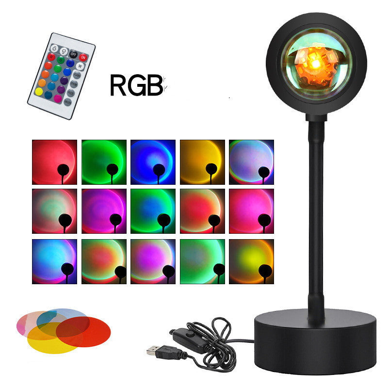 Golden Hour Sunset Projection Lamp
