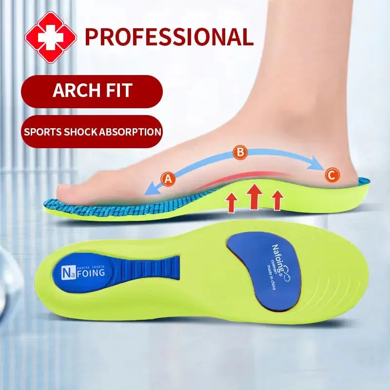 Orthopedic Arch Support Insoles — Plantar Fasciitis Relief Hottoget