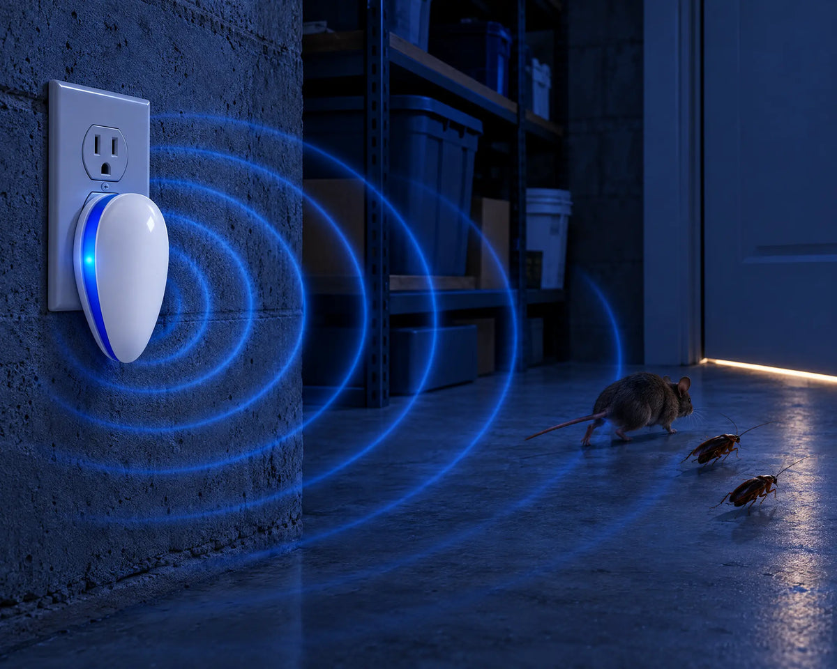 How it works: ultrasonic waves spread through the room