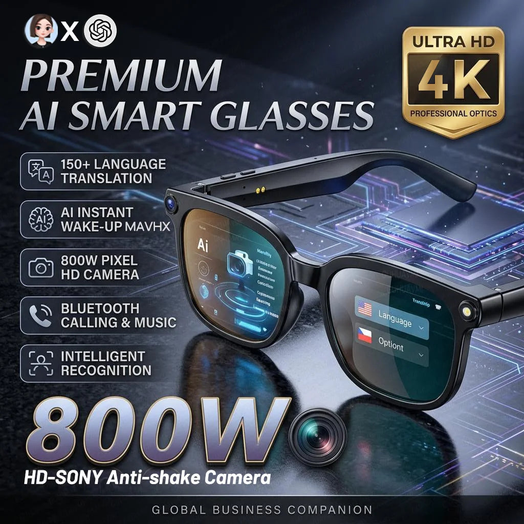 M02 Ultra AI Smart Glasses