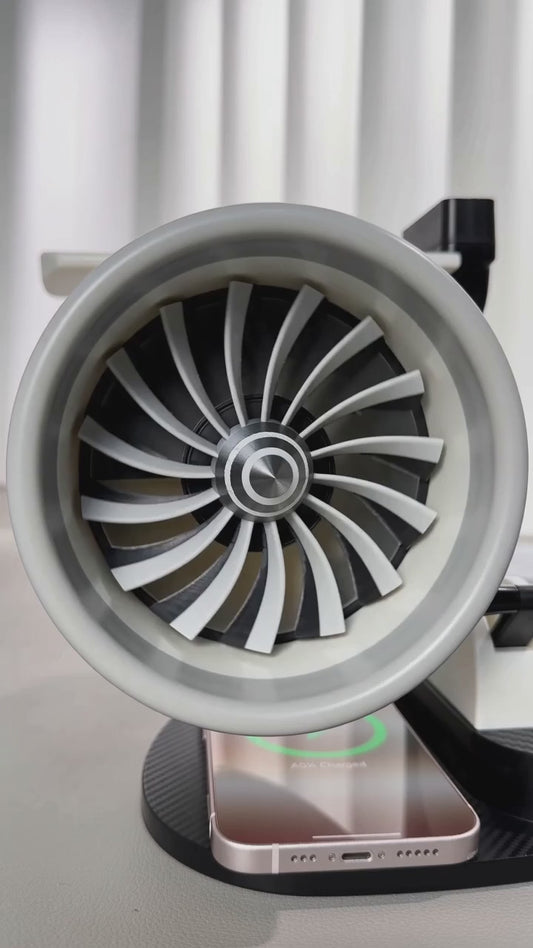 Jet Engine Desk Fan