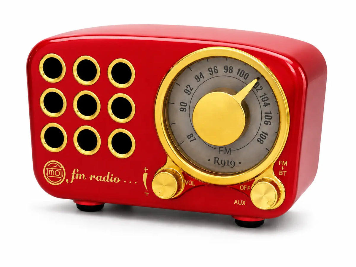 Retro Bluetooth Speaker with FM Radio Hottoget