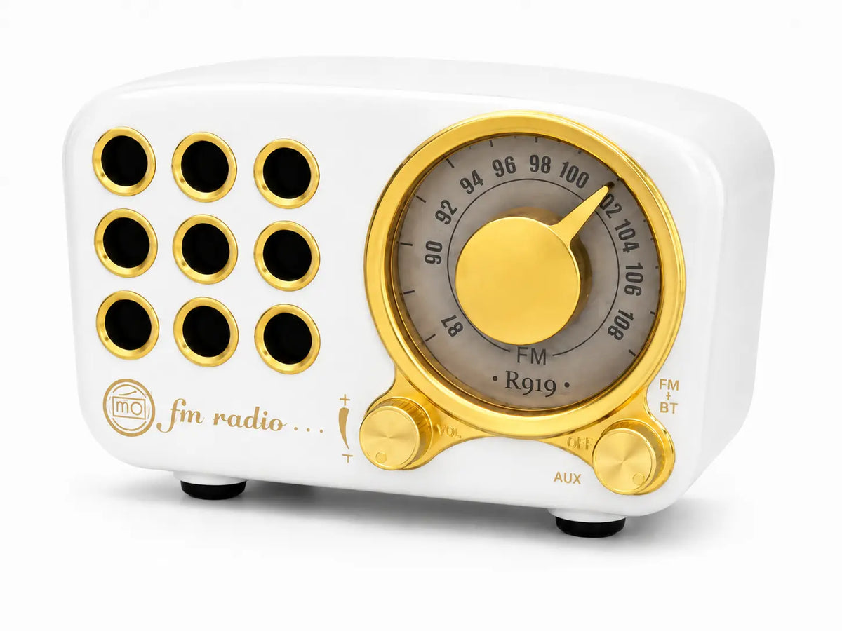 Retro Bluetooth Speaker with FM Radio Hottoget