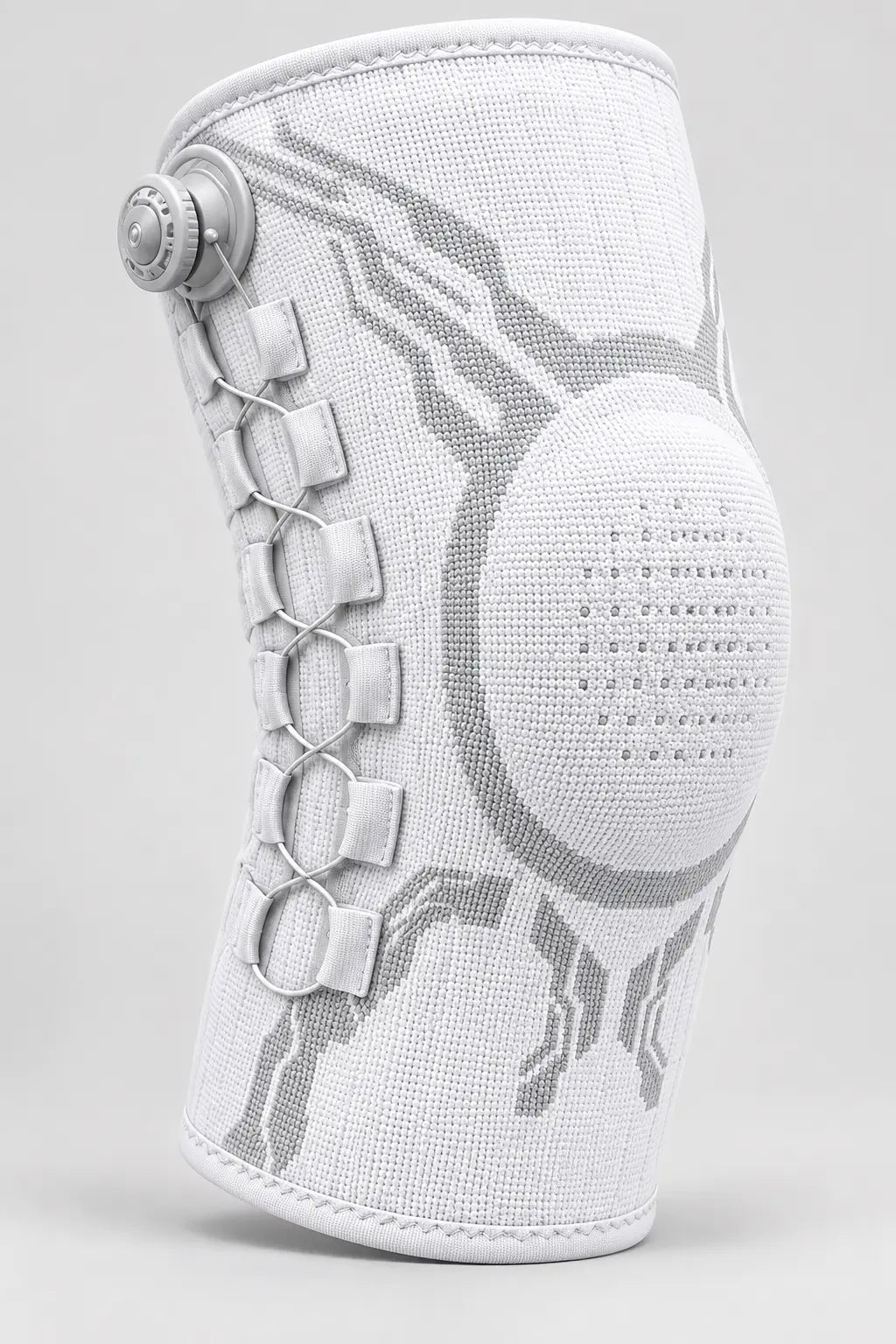 Knee Compression Sleeve — Adjustable Support for Training and Everyday Wear - Hottoget